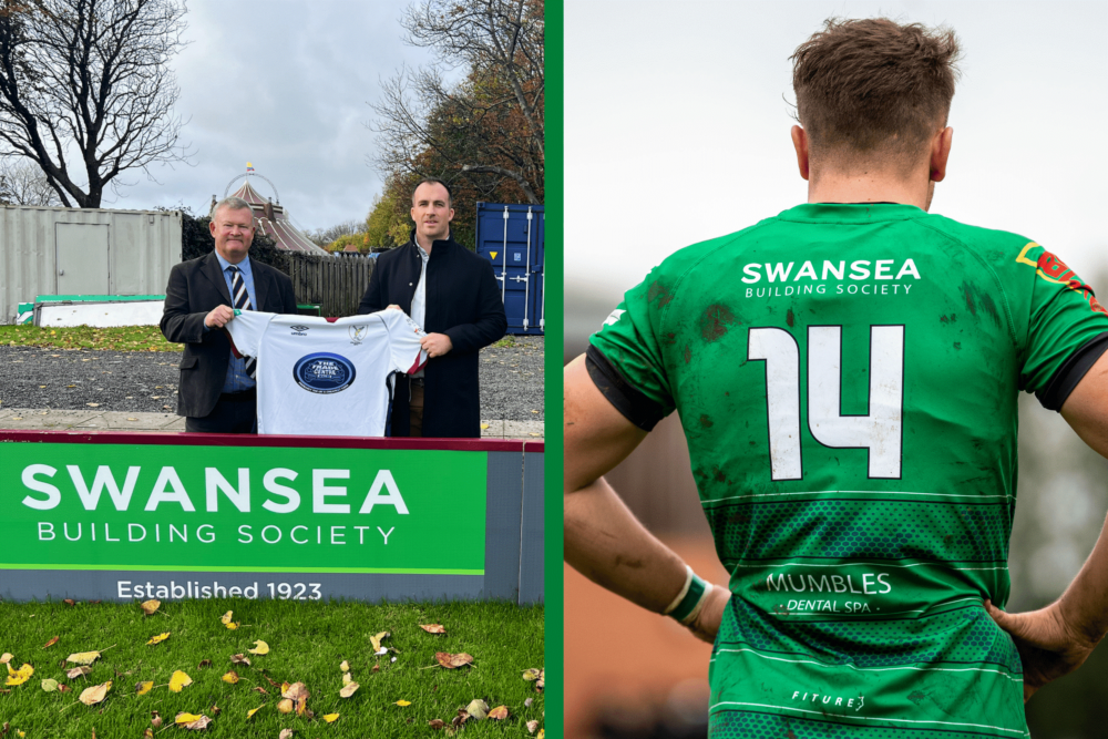 Swansea Building Society sponsors two Swansea Rugby clubs